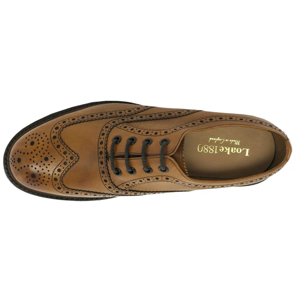 Edward Polished Leather Men's Brogue Shoes