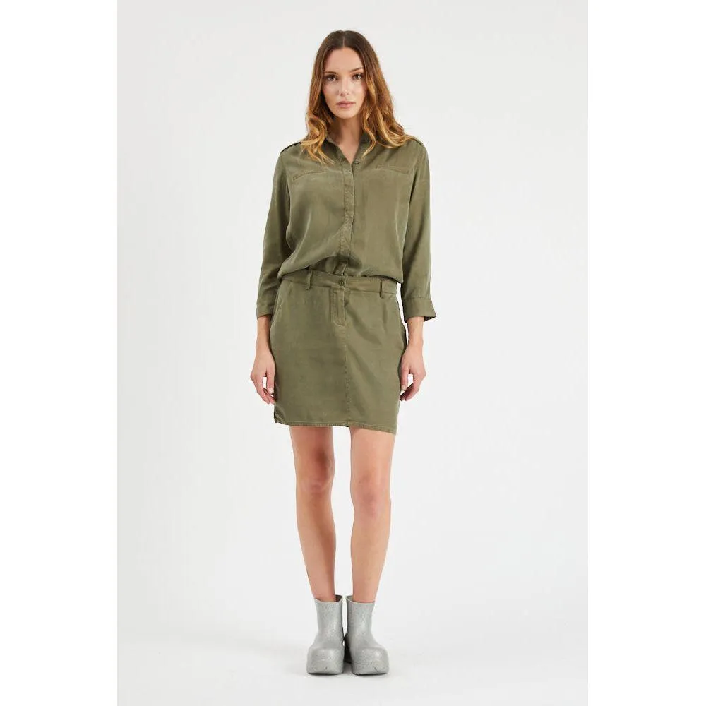   Etienne Marcel Tunic Dress in Military   