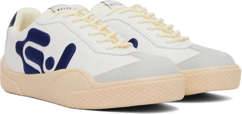 Eytys White & Blue Santos Sneakers