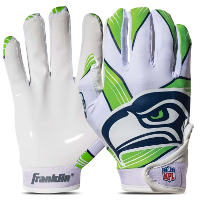 Franklin NFL Seattle Seahawks Youth Football Receiver Gloves