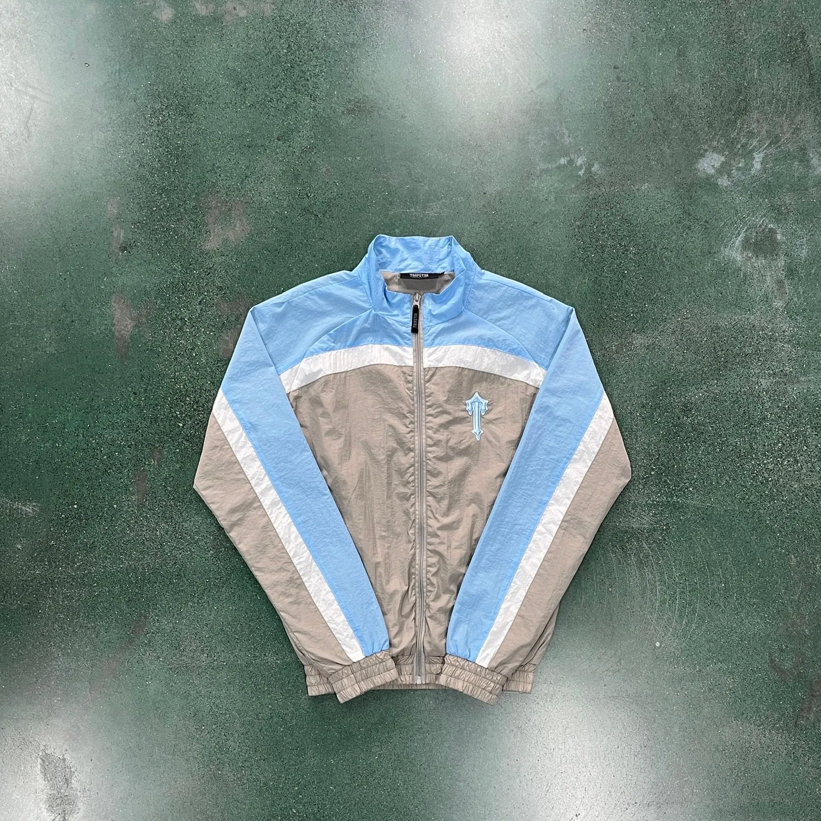 Full Zip Tracksuit Grey & Light Blue 2023