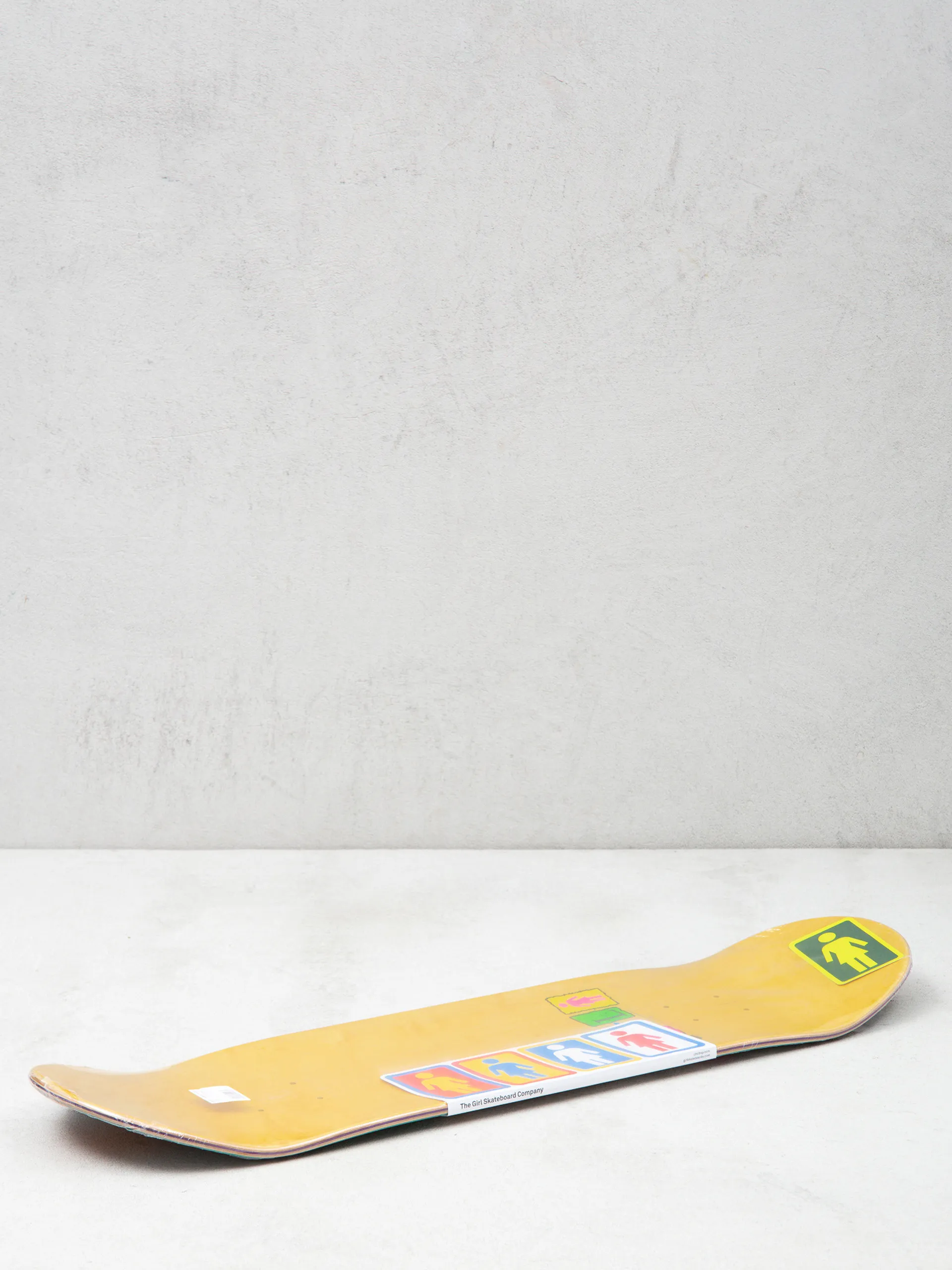 Girl Skateboard Geering Out To Lunch Deck (green)