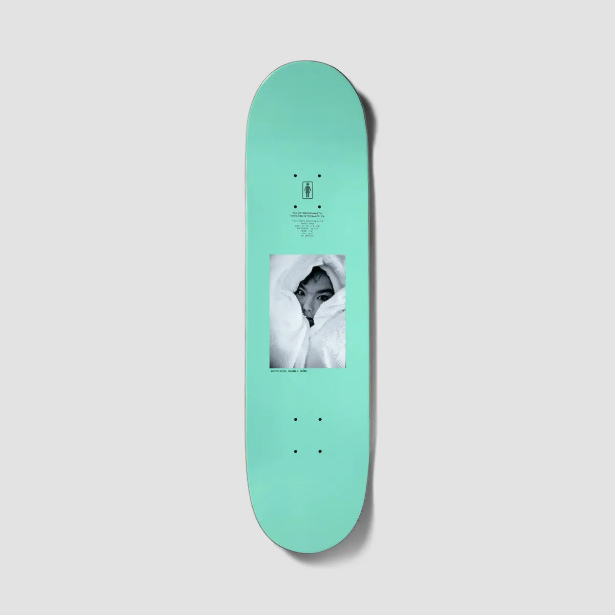 Girl Spike Photo Bjork Skateboard Deck - 8