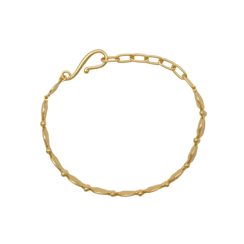 Gorgoneion Bracelet - 18K Gold Plated