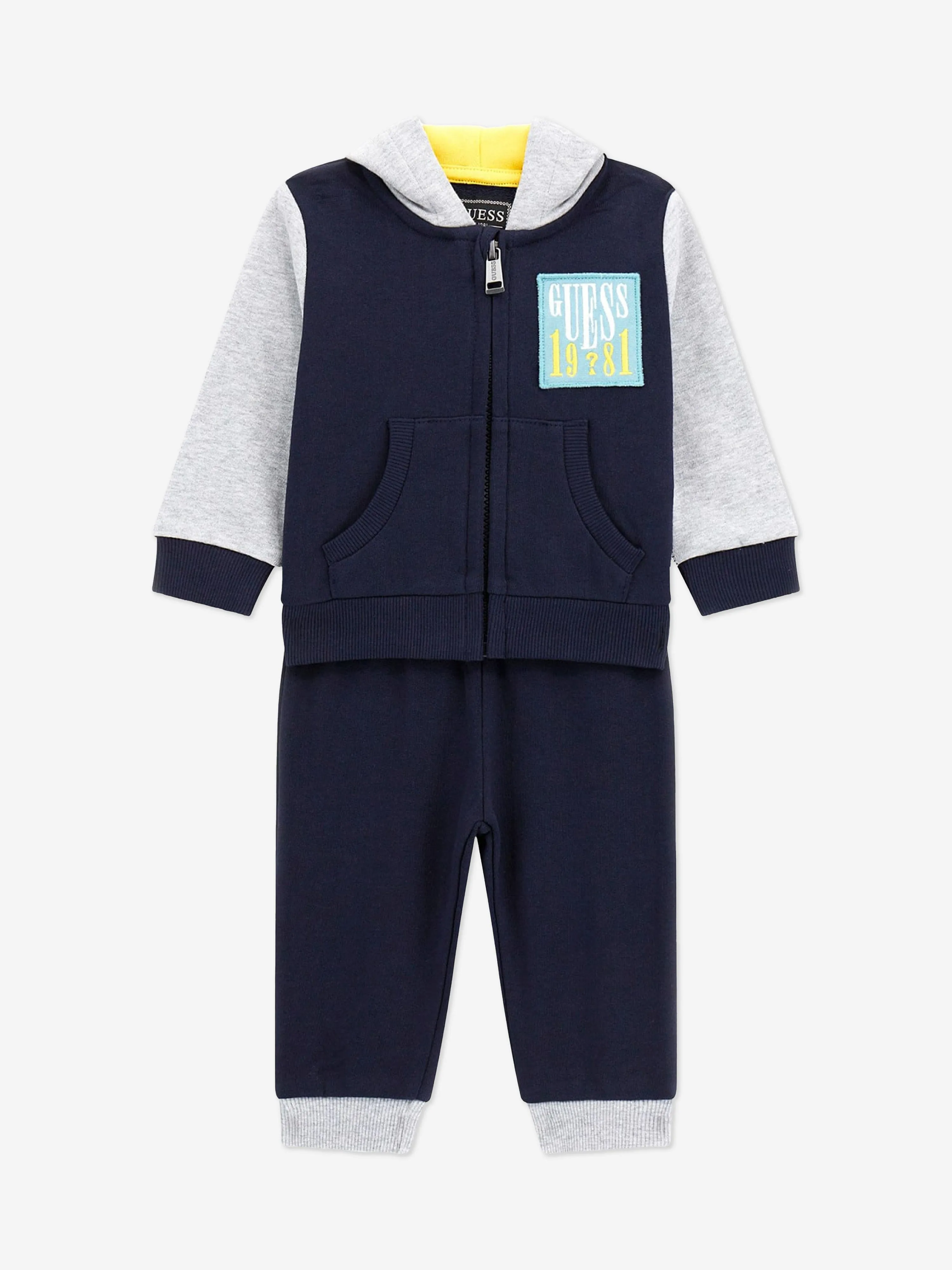 Guess Baby Boys Logo Tracksuit in Blue