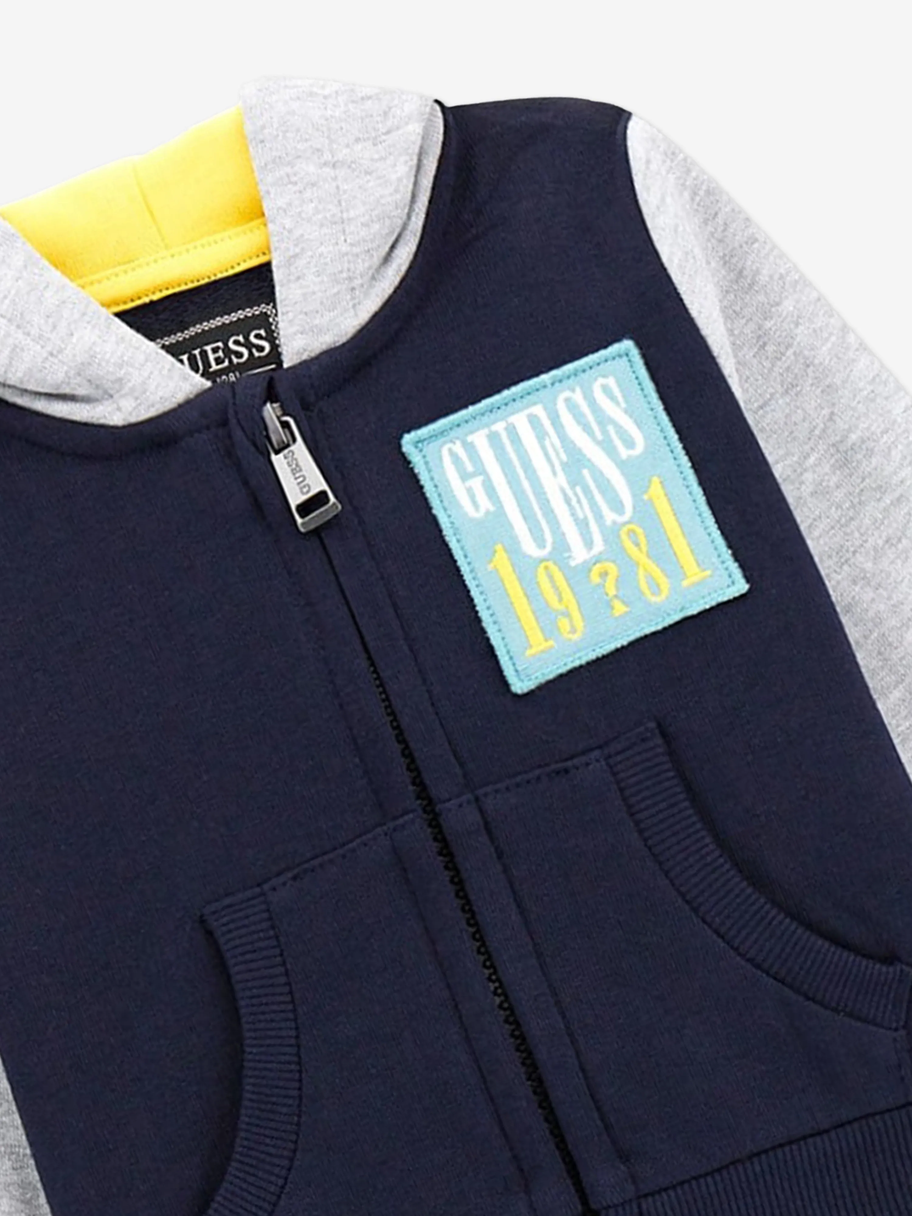 Guess Baby Boys Logo Tracksuit in Blue