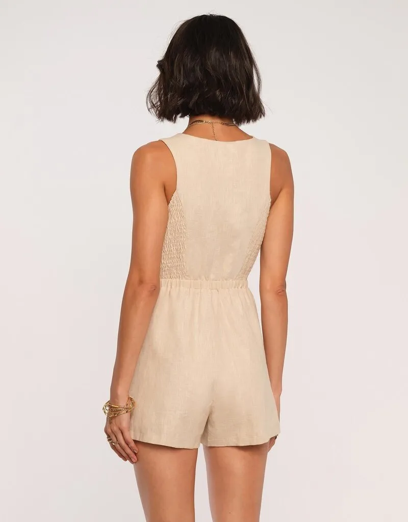 Heartloom Oliver Romper - Bisque