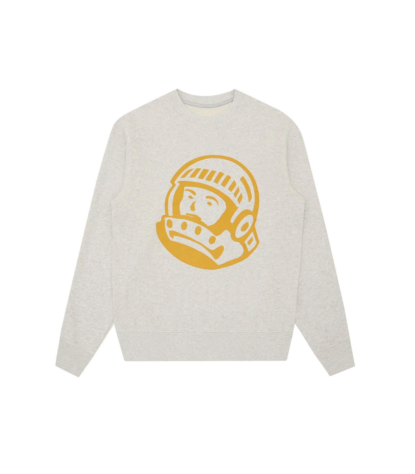 HELMET LOGO CREWNECK - OAT MARL