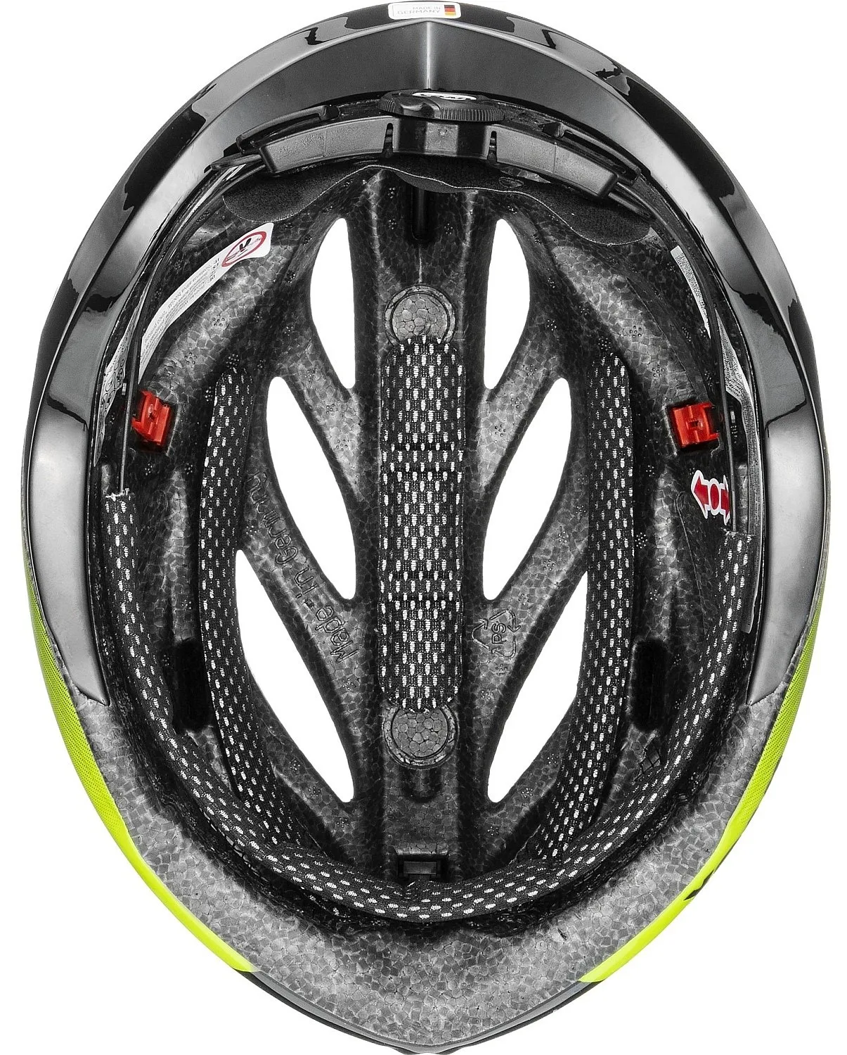 helmet Uvex Boss Race - Black/Lime