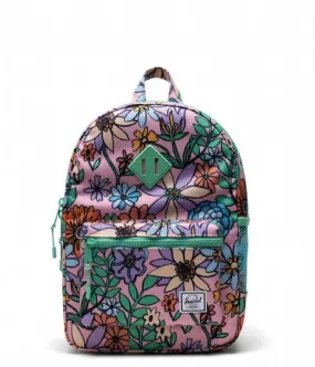 Herschel Heritage Youth Backpack-Flower Daze Romane Rose