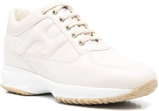 Hogan Interactive lace-up sneakers Neutrals