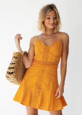 Honeysuckle Dress - Sunset