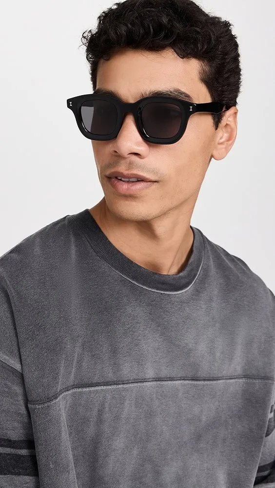 Illesteva   George Black Sunglasses 