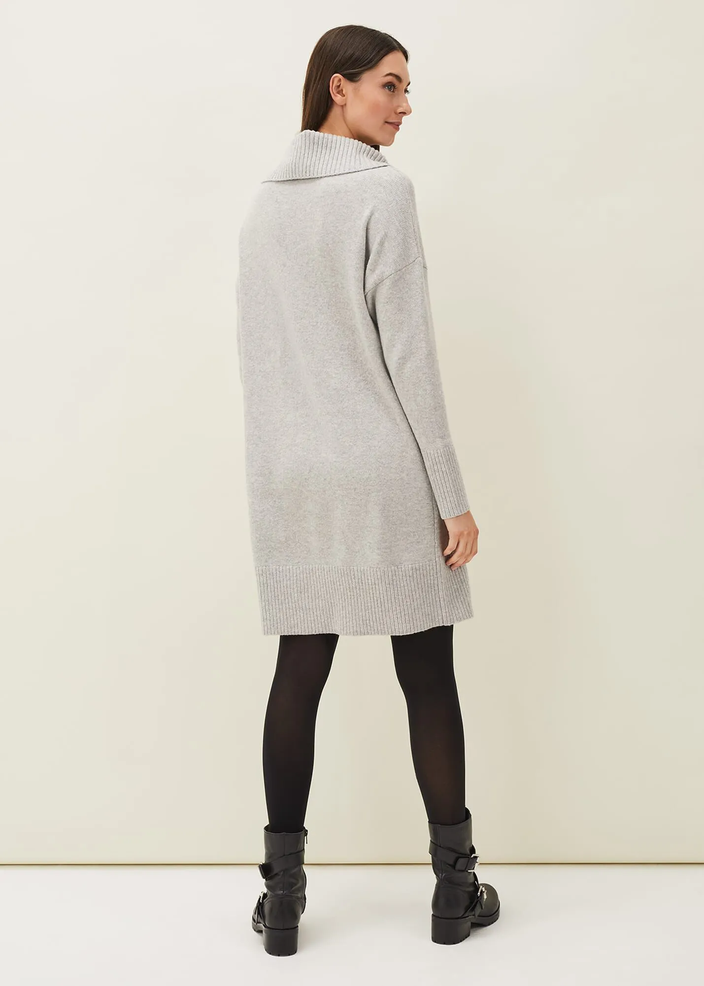 Isabella Zip Up Tunic Dress