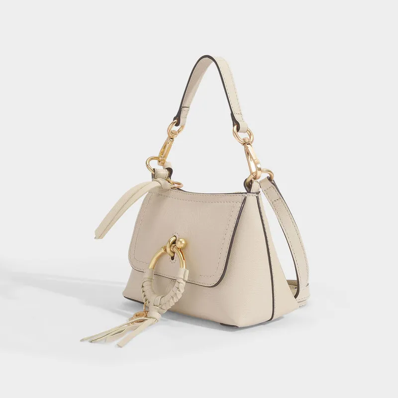 Joan Mini Hobo Bag - See By Chloe - Cement Beige - Leather