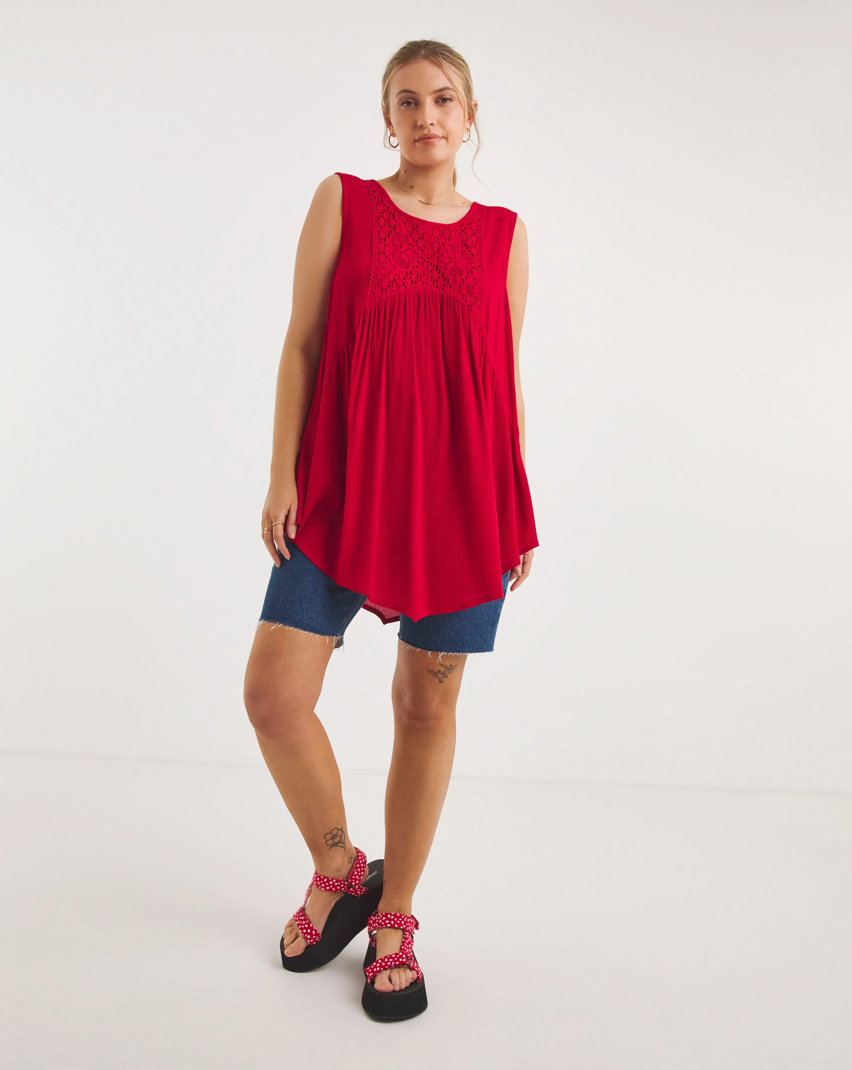 Joe Browns Curious Crochet Tunic | Simply Be