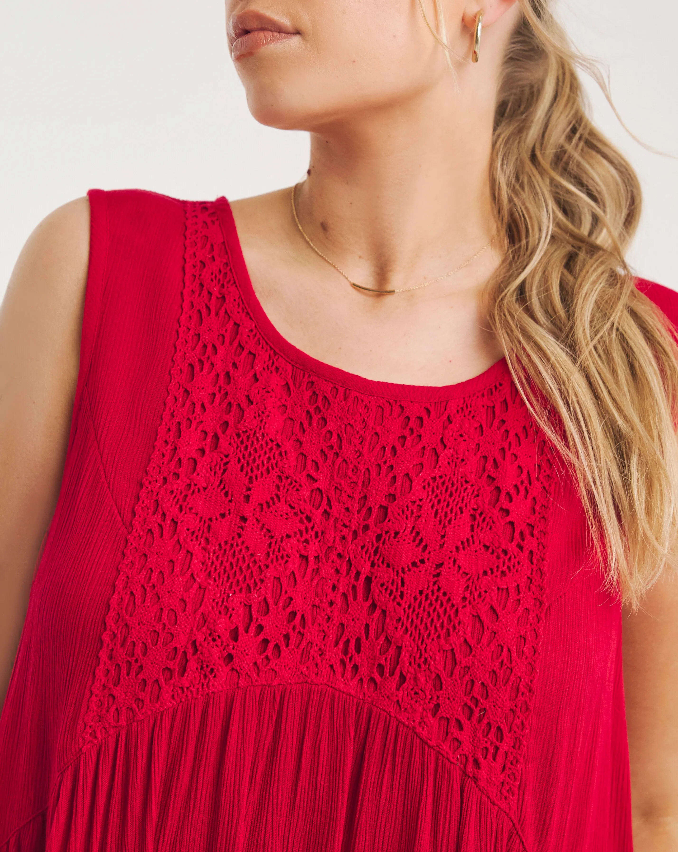 Joe Browns Curious Crochet Tunic | Simply Be