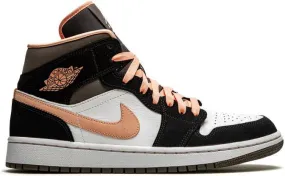 Jordan Air 1 Mid SE Peach Mocha sneakers Black