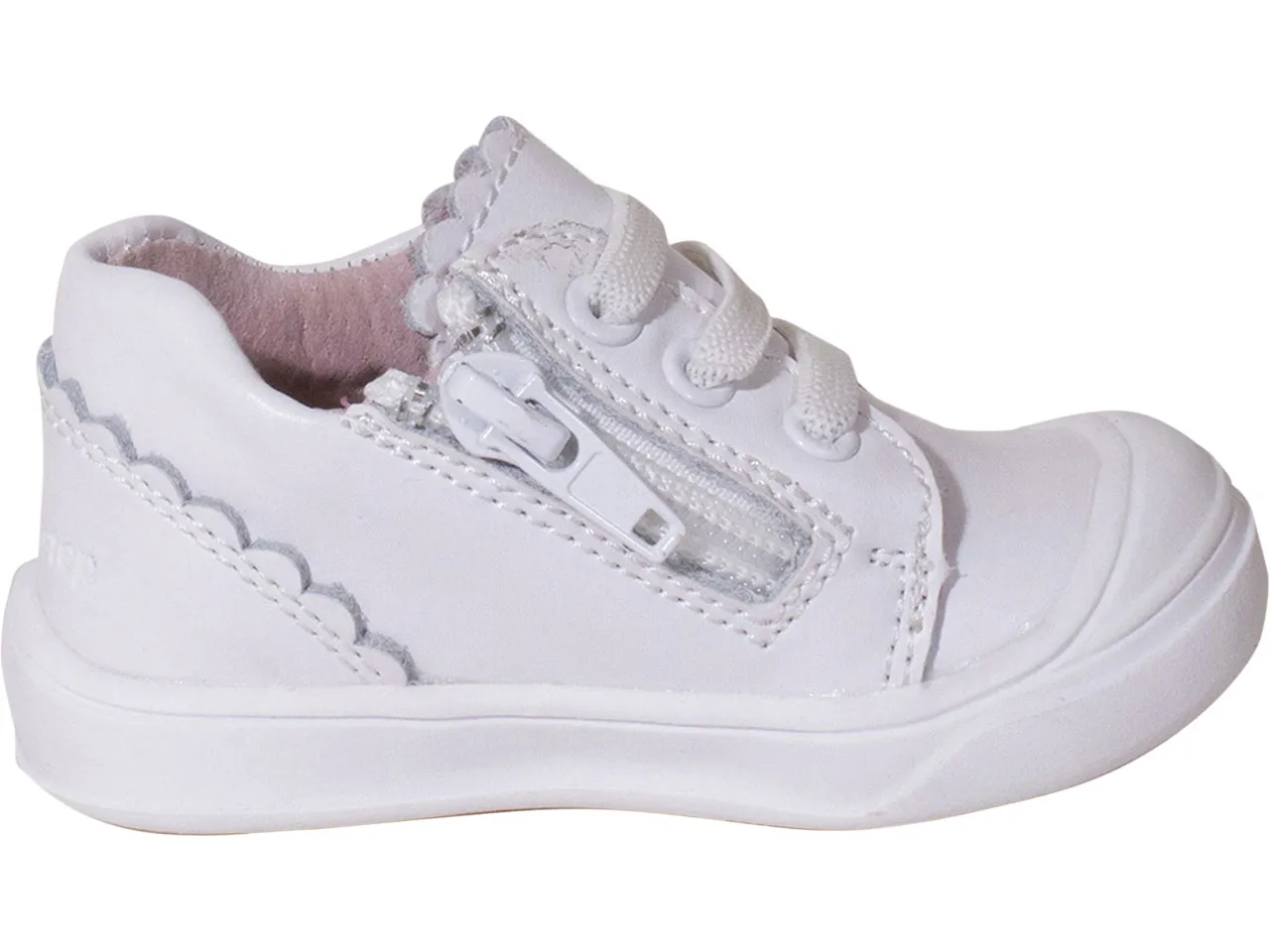 Josmo Smart Step Toddler Girl's Sneakers White Sz: 6T ST85124E