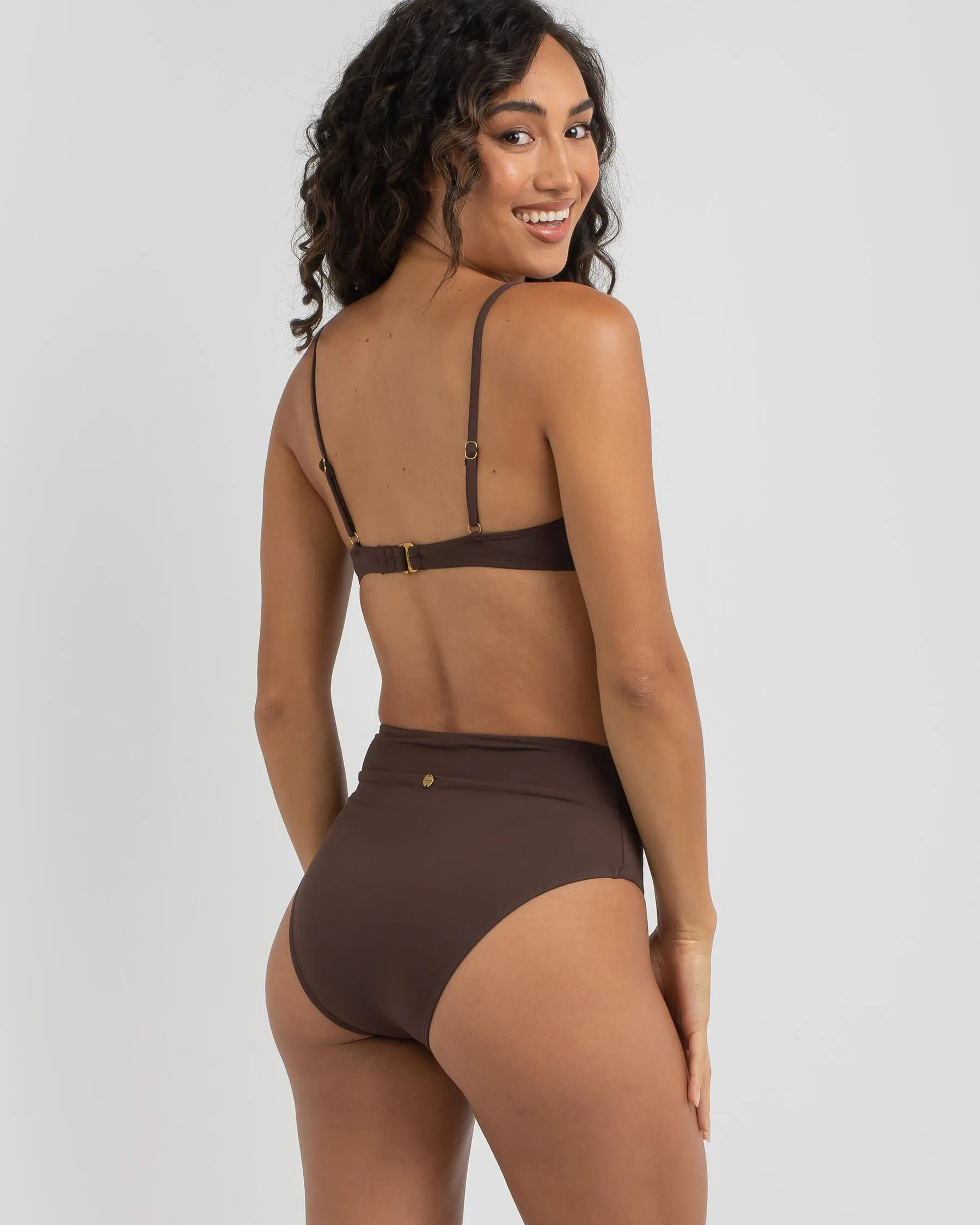 Kaiami Rita High Waisted Bikini Bottom