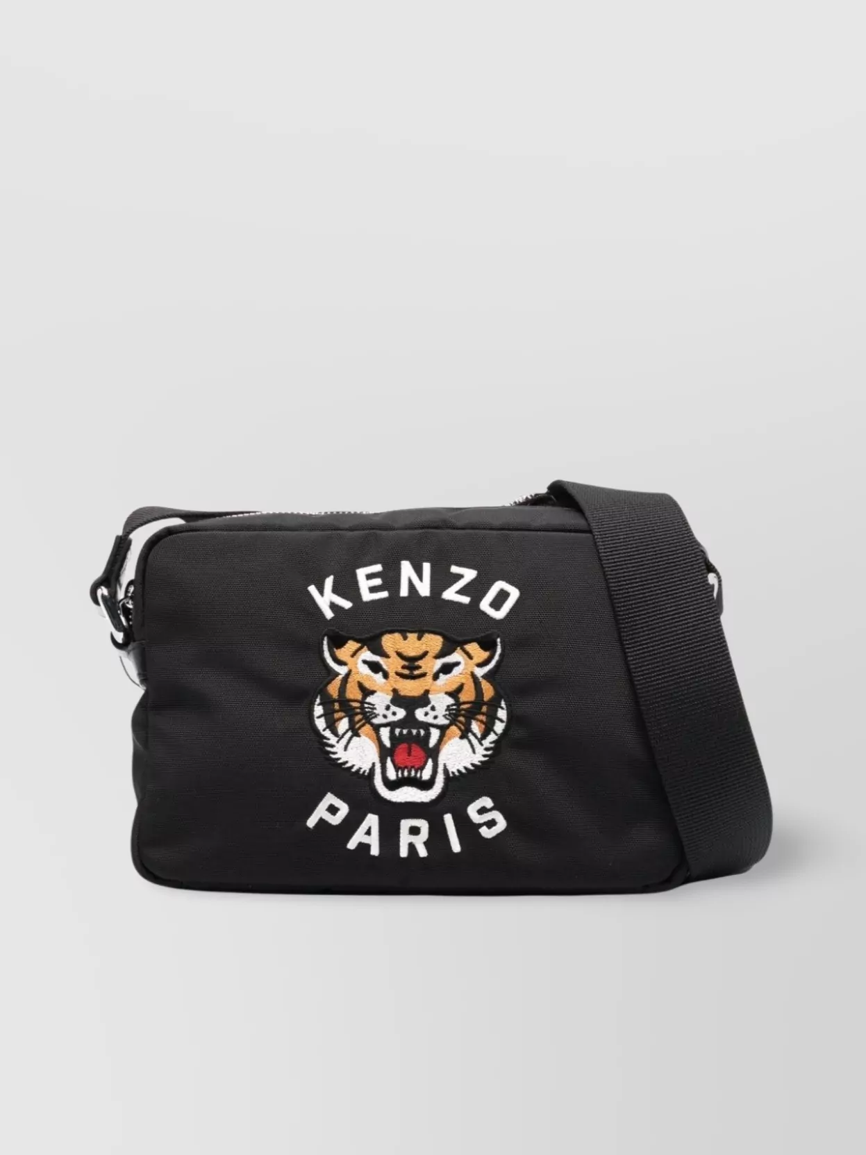 Kenzo   Versatile embroidered shoulder bag