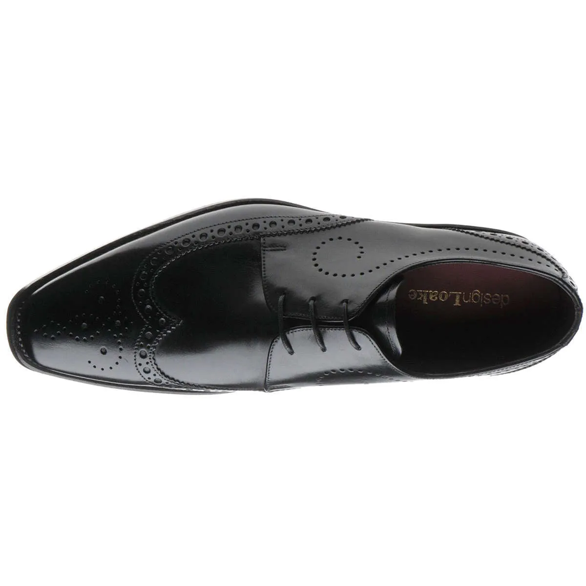 Kruger Polished Leather Men's Brogue Shoes