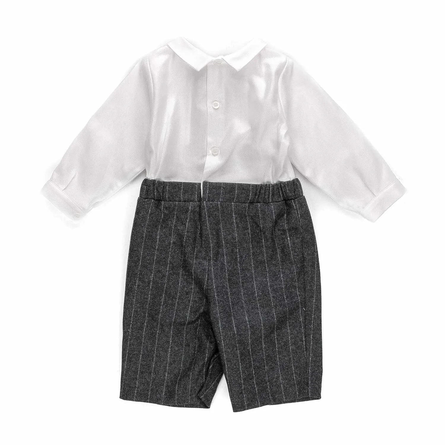 La Stupenderia Baby Romper With Bow Tie