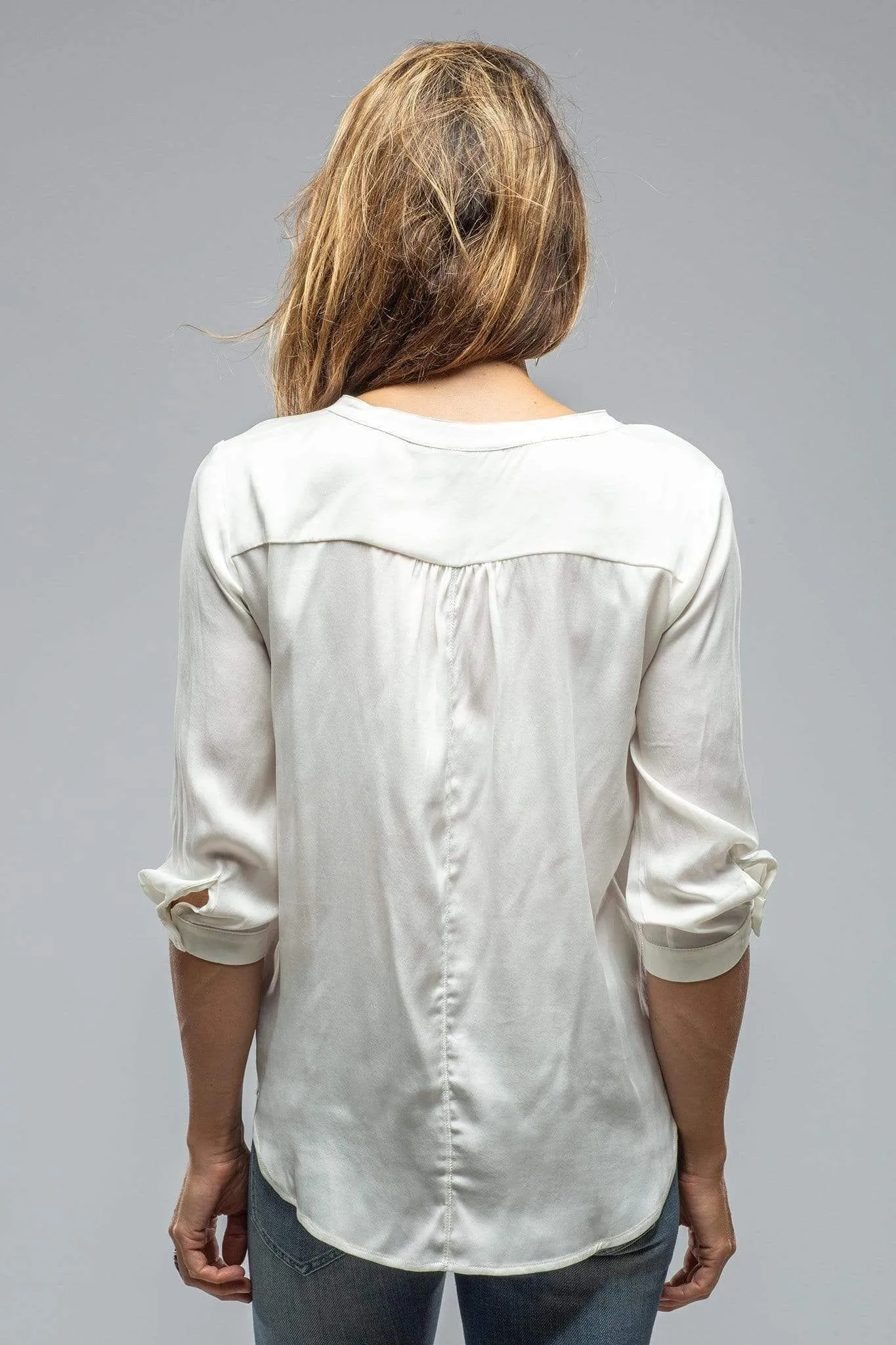 Layla 3/4 Sleeve Tunic In White