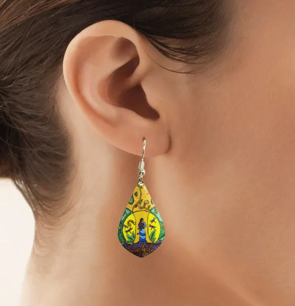 Leah Dorion Strong Earth Woman Gallery Collection Earrings