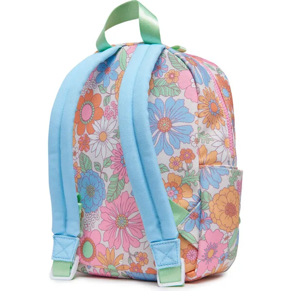 Little Chicken Mini Backpack With Inital Patches, Floral