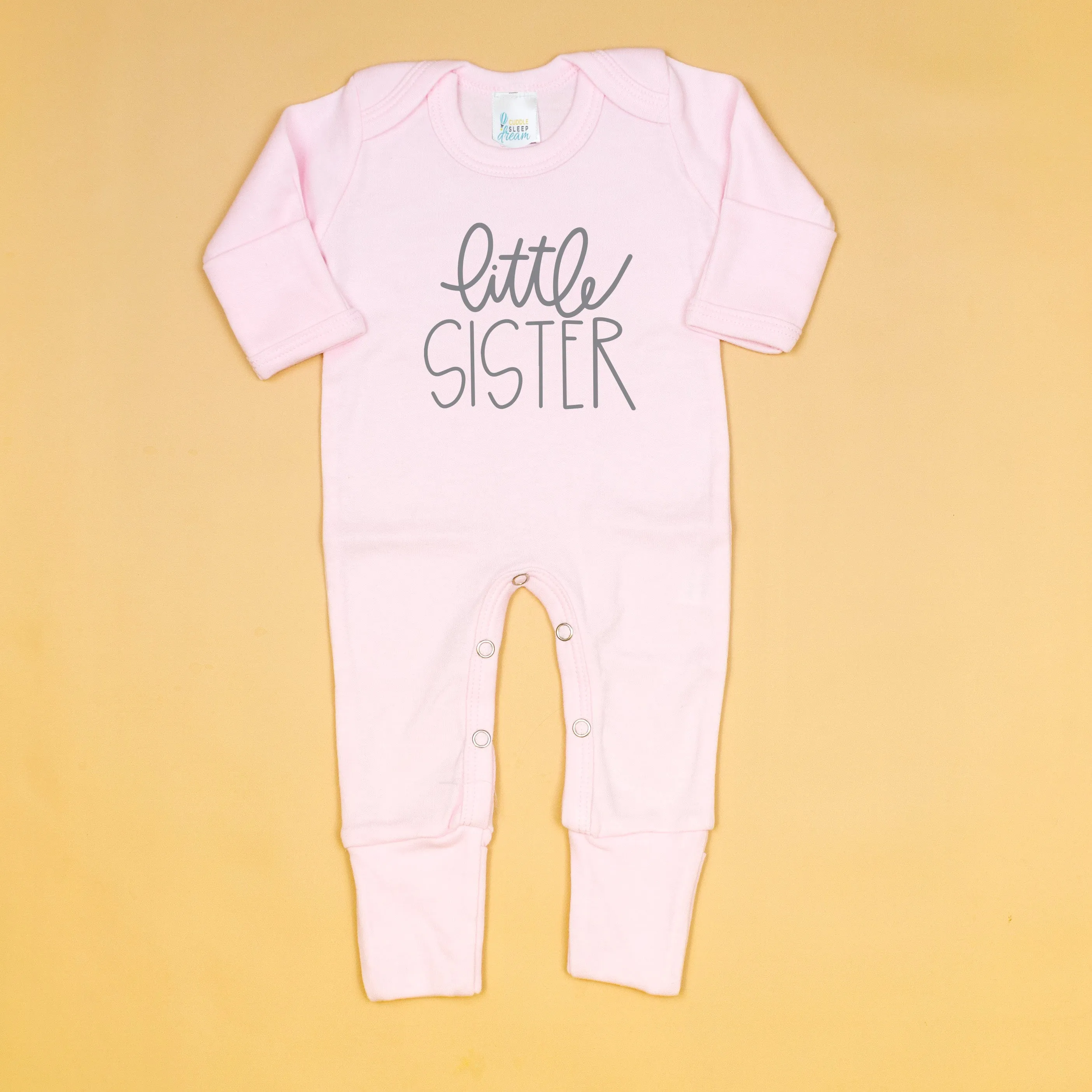 Little Sister Romper | Pastel Pink