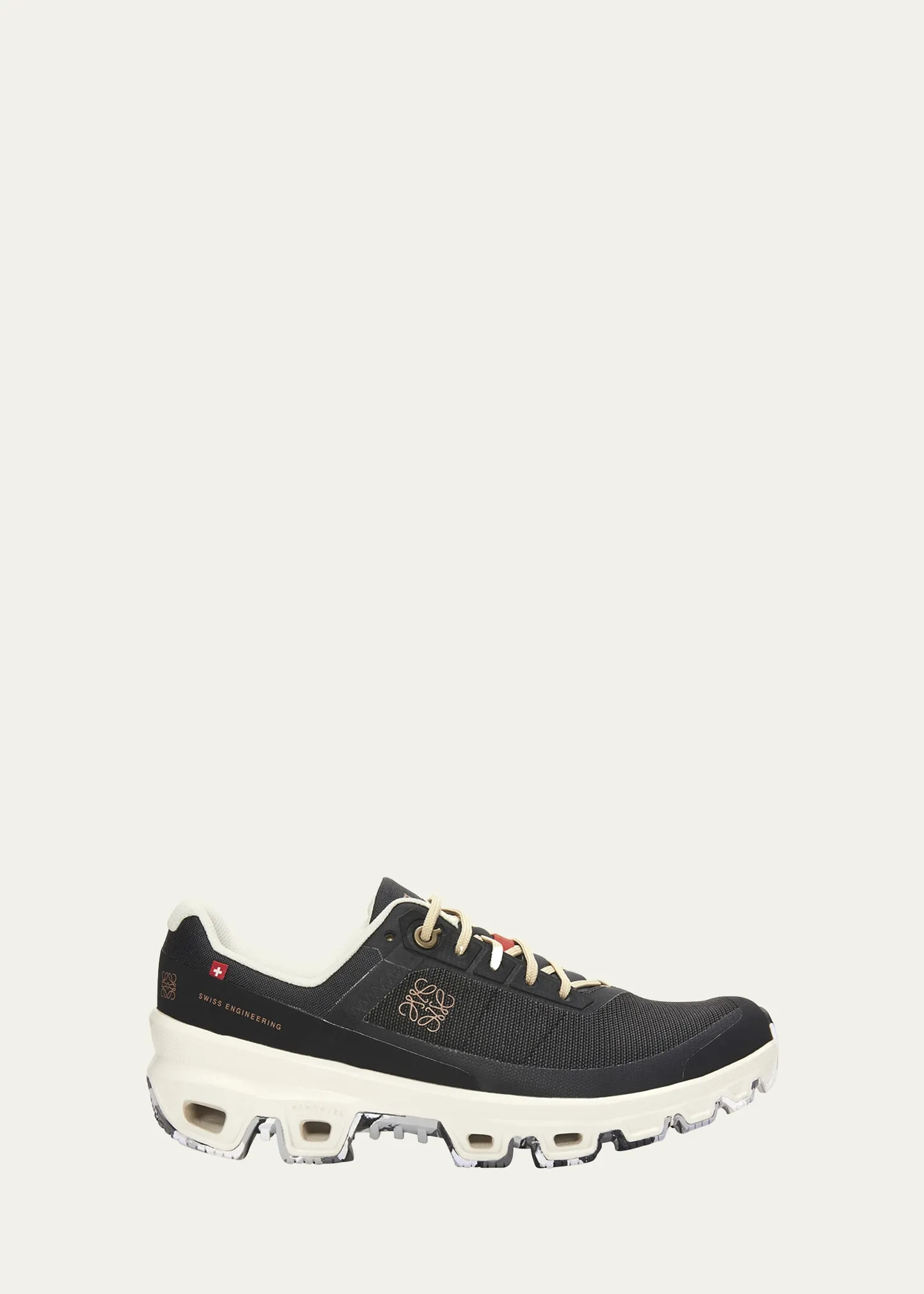 Loewe Cloudventure Colorblock Lace-Up Sneakers