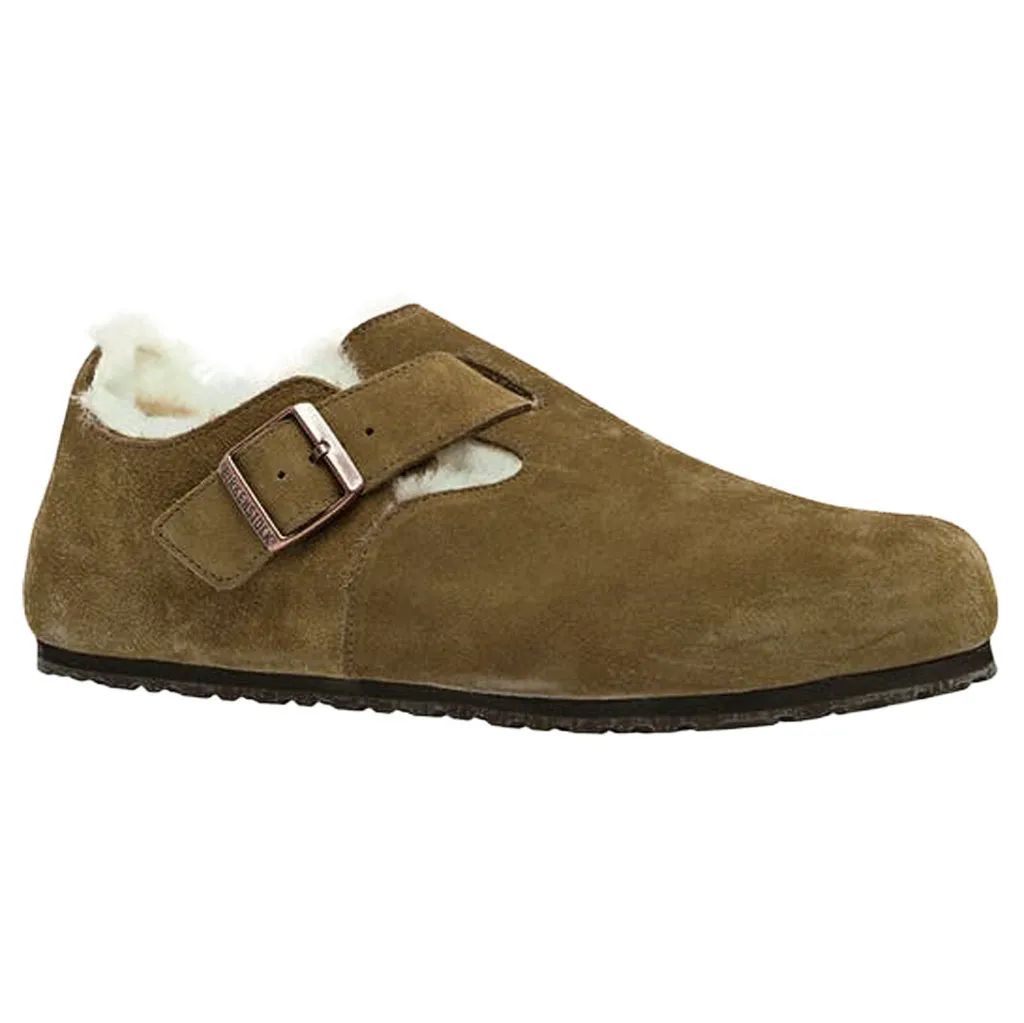 London Shearling Suede Leather Unisex Shoes