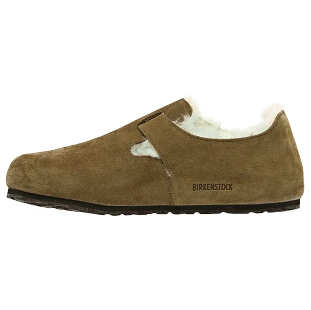 London Shearling Suede Leather Unisex Shoes