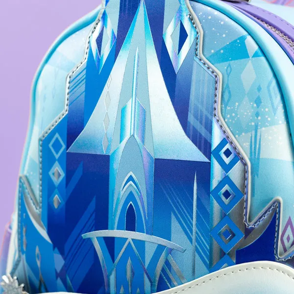 Loungefly x Disney Frozen Elsa Castle Mini Backpack