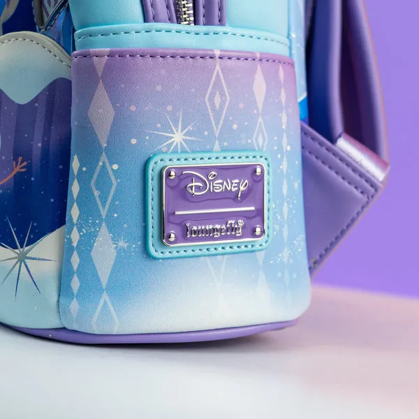 Loungefly x Disney Frozen Elsa Castle Mini Backpack