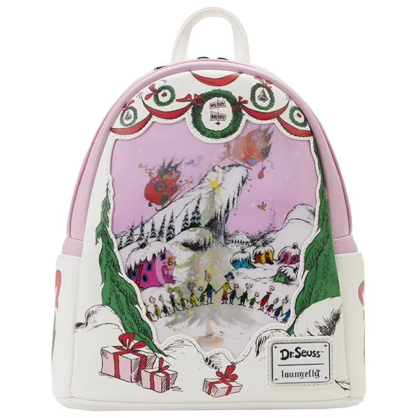 Loungefly x Dr Seuss Grinch Whoville Mini Backpack