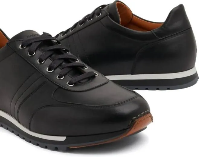 Magnanni Ibiza leather sneakers Black