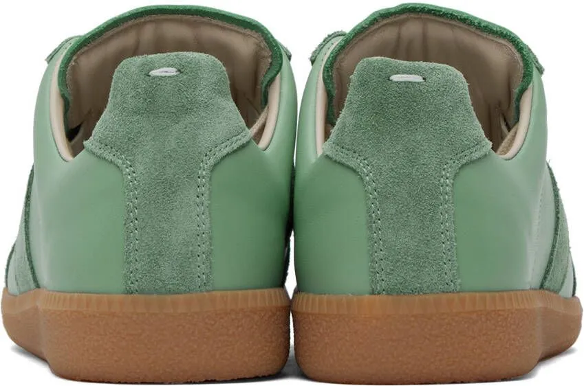 Maison Margiela Green Replica Sneakers