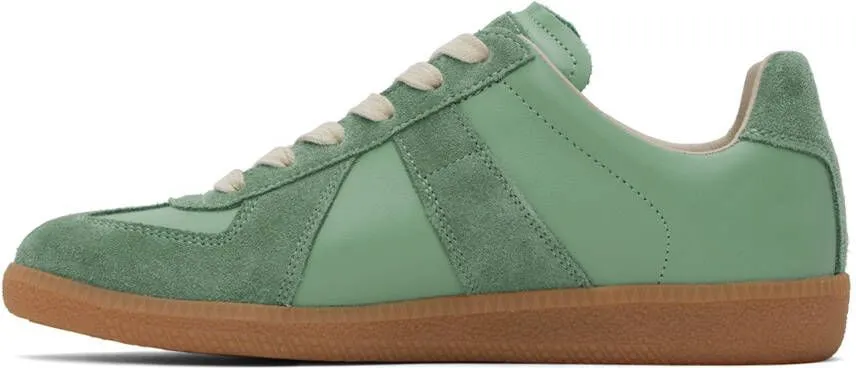 Maison Margiela Green Replica Sneakers