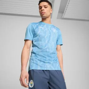 Manchester City 24/25 Pre-Match Men's Short Sleeve Jersey | Team Light Blue-PUMA White | PUMA Shop All Puma | PUMA 