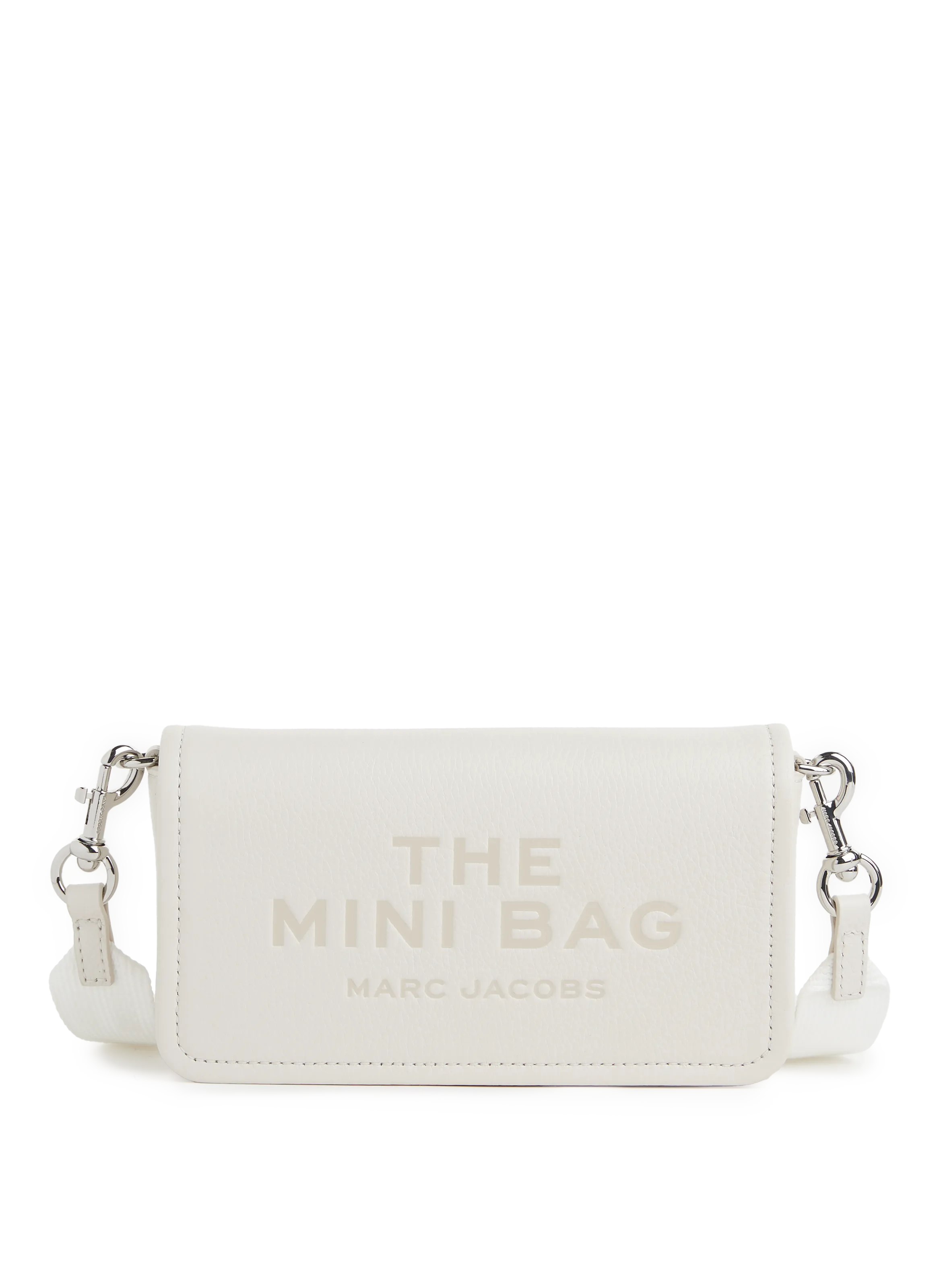 Marc jacobs  The Leather Mini Shoulder Bag in leather - White