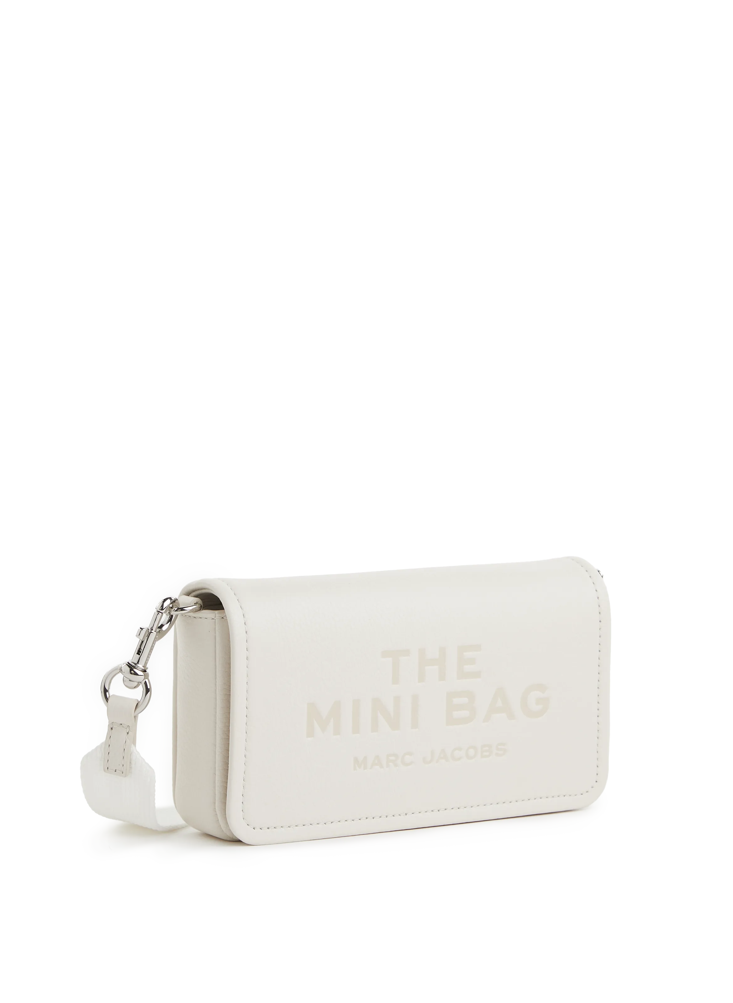 Marc jacobs  The Leather Mini Shoulder Bag in leather - White