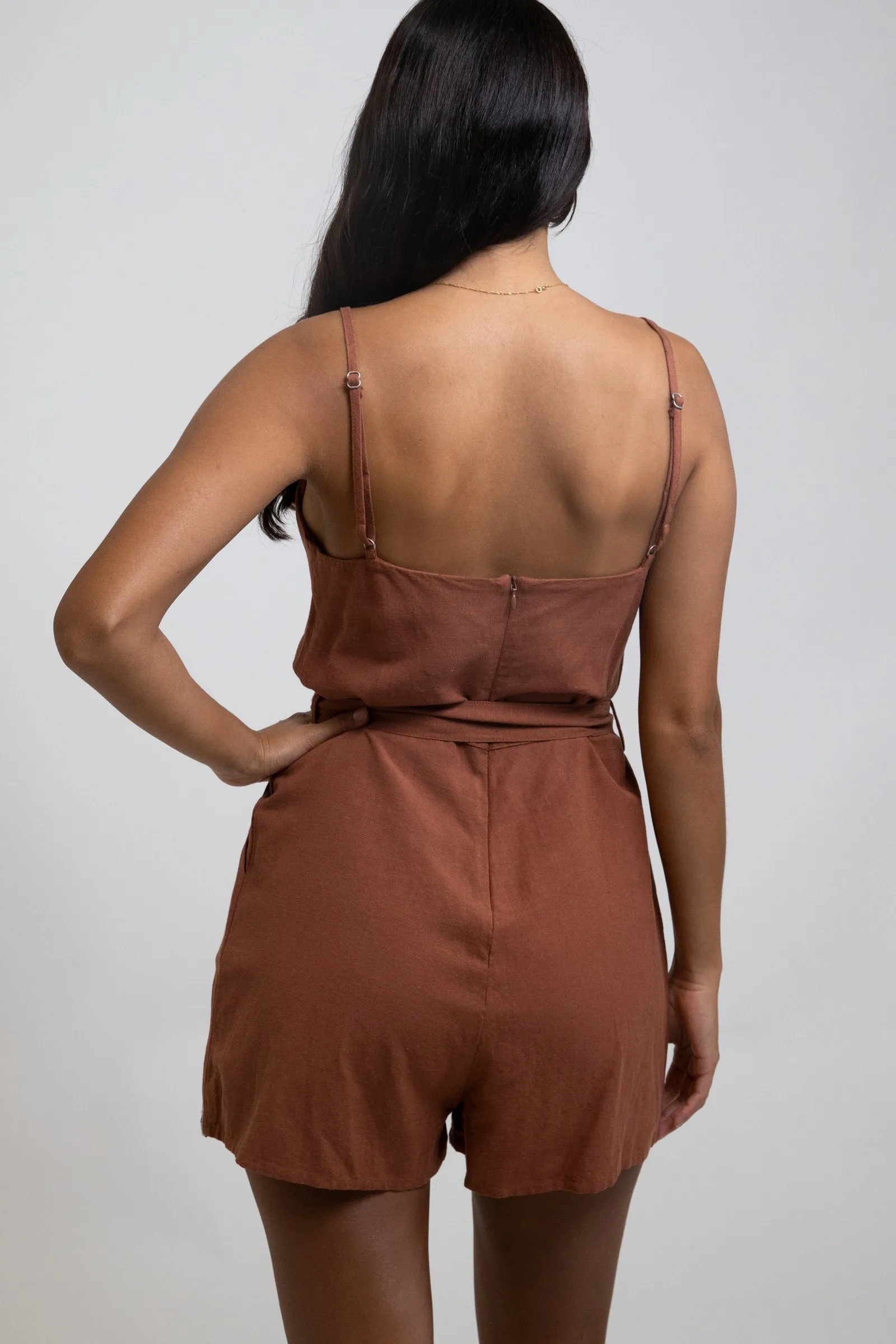 Marley Romper Hazel