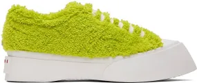 Marni Green Terry Pablo Sneakers