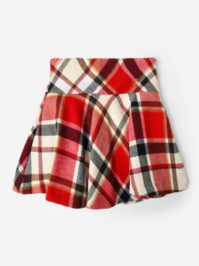     MAYORAL  Girls' Check Skirt    