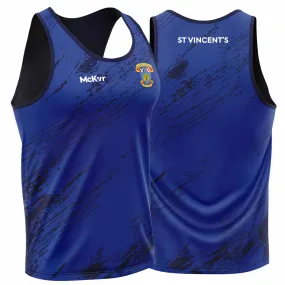 Mc Keever St Vincents GAA Camo Vest - Youth - Blue