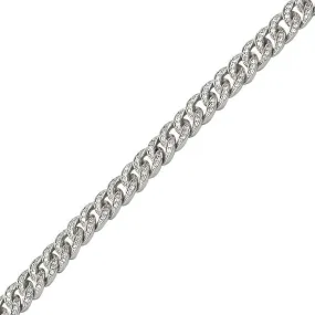 Miami Cuban Rhodium CZ Bling Bling Bracelet 6MM