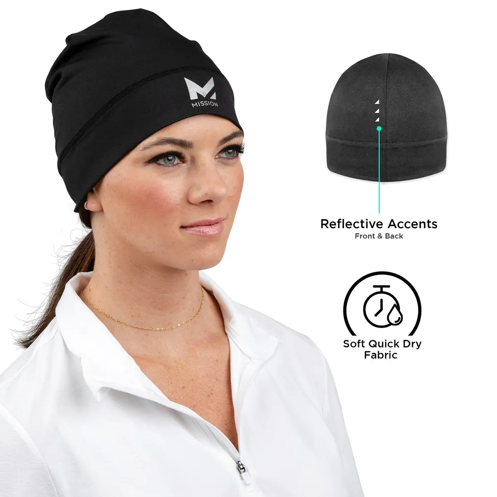 Mission Performance Jersey Beanie - Navy