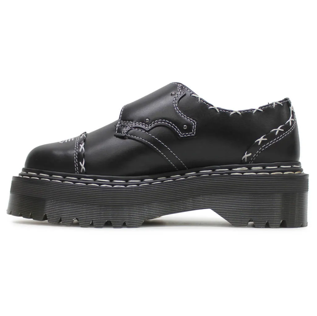 Monk Quad GA Wanama Leather Unisex Platform Shoes